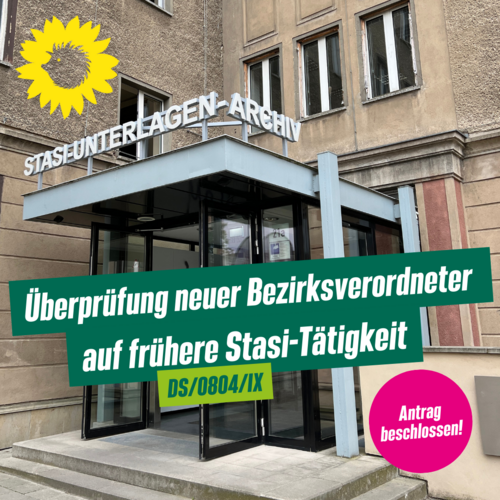 Eingang zum Stasi-Unterlagen-Archiv