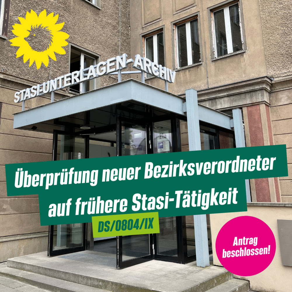 Eingang zum Stasi-Unterlagen-Archiv