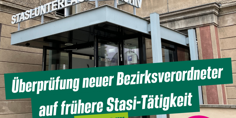 Eingang zum Stasi-Unterlagen-Archiv