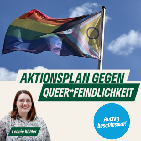 Progress Pride Flag, Porträt von Leonie Köhler