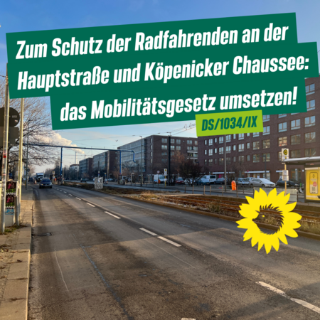 zweispurige Hauptstrasse