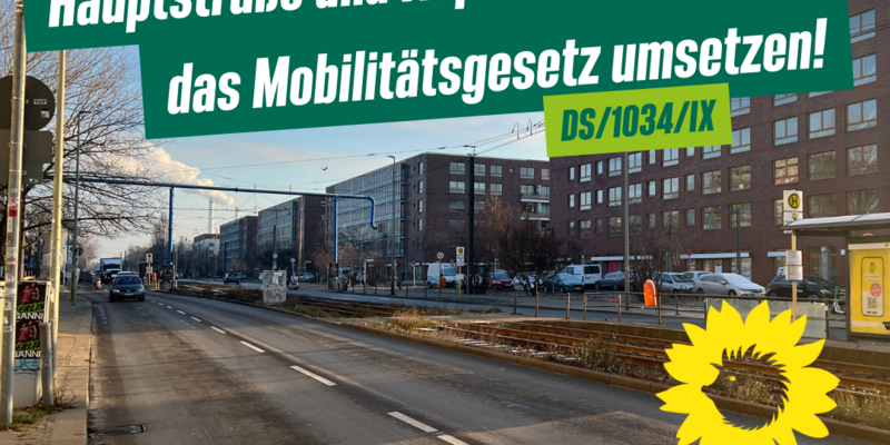 zweispurige Hauptstrasse