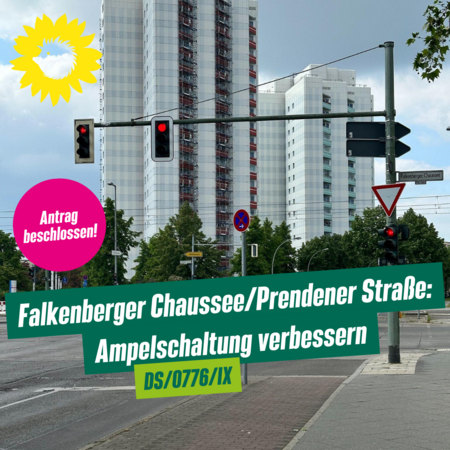 Aufnahme der Kreuzung